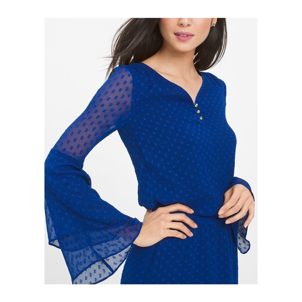 NWT White House black market Boho dress size 8